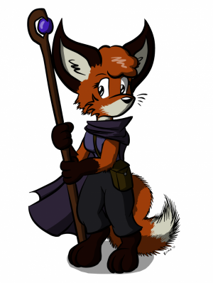 An early drawing of Sierra by Virmir.