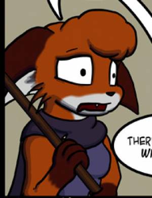 Sierra drawn by guest artist Dragyn.
